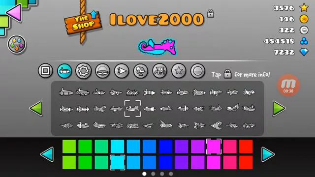 Мой новый Icon Kit в Geometry Dash. смотреть онлайн