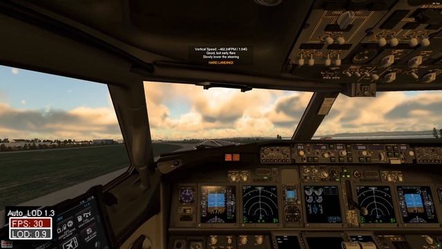 X-Plane 12, AUTO LOD: How is your FPS? смотреть онлайн