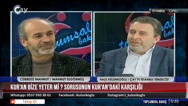 Çay tv canlı yayın Kuran yetmez diyenlere örnekler ile cevaplar; birden fazla Hac'a gitmenin mantığ смотреть онлайн