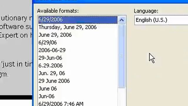 Microsoft Office Publisher 2003 Insert a date or time that will not change смотреть онлайн