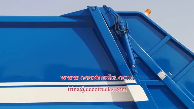 ISUZU FVR 10CBM garbage compactor, ISUZU rear loader with 6 cylinders смотреть онлайн