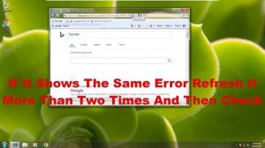 Fix Internet Explorer cannot display the page | Internet Explorer | Windows 7