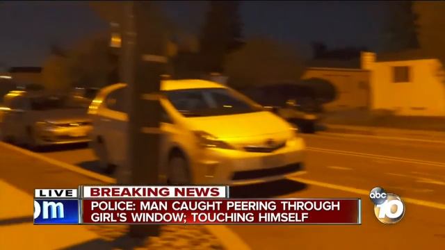 Police: Man caught peering through girl's window, touching himself смотреть онлайн