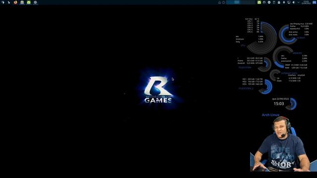 Arch linux X Debian testing em jogos steam. смотреть онлайн