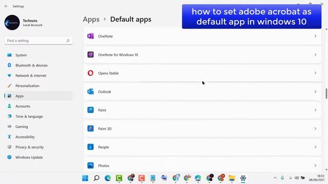 how to set adobe acrobat as default app in windows 10/11 смотреть онлайн