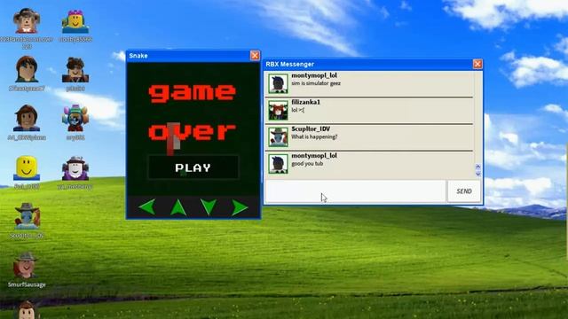 windows xp simulator roblox gameplay смотреть онлайн
