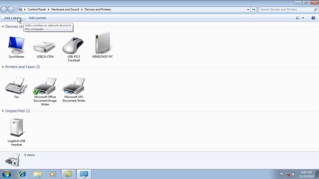 Learn Windows 7 - Devices & Printers - (7of 24) Watch Learn Do.com смотреть онлайн