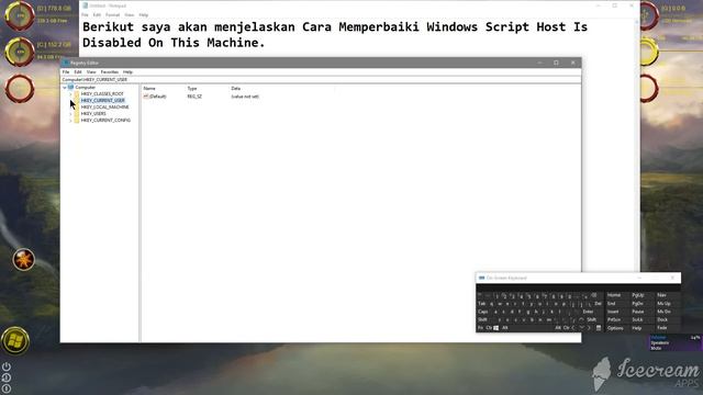 Tutorial Memperbaiki Windows Script Host Is Disabled On This Machine смотреть онлайн