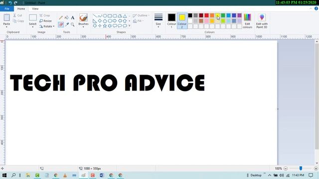 how to create rainbow color text using ms paint in windows 10 смотреть онлайн