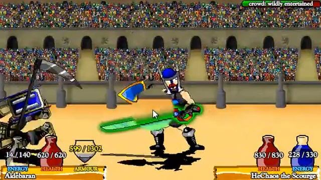 Swords and Sandals 2 ~ Boss#12 [HeChaos the Scourge] смотреть онлайн