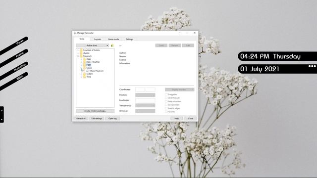 Cool abstract windows 10 custumization | Windows 10 Rainmeter Skin смотреть онлайн