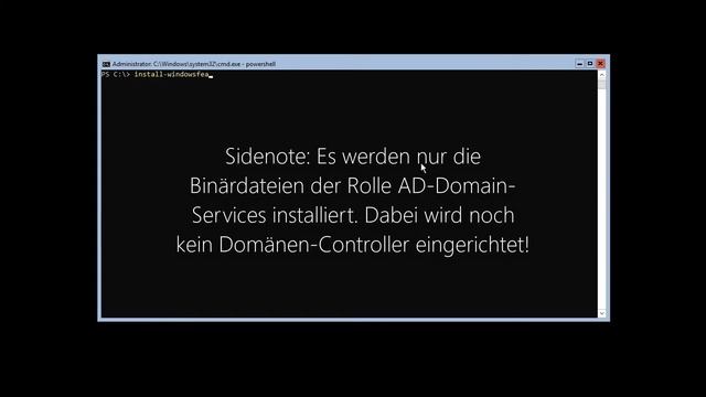 Die optimale Windows Server 2016 Core Installation - AD Domain Services #1 смотреть онлайн