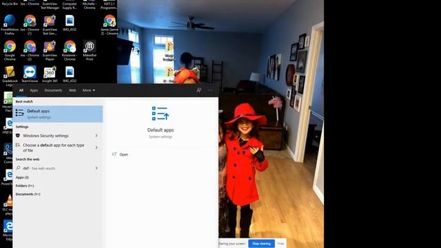 Windows 10 - Setting Chrome as Default Browser смотреть онлайн