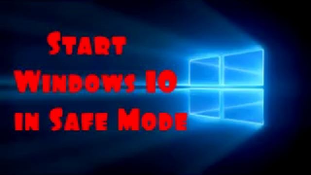 Start Windows 10 in safe mode смотреть онлайн