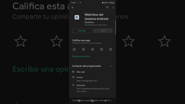 WebView del sistema Android Nueva Actualizacion смотреть онлайн