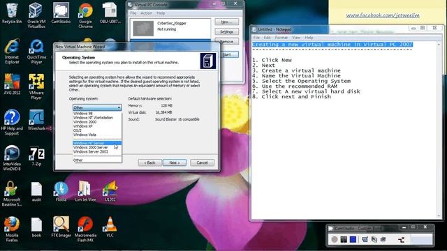 Create Virtual Machine in Virtual PC 2007 смотреть онлайн