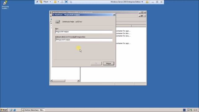 Windows Server 2003 Tutorial - Feladatok AD-ban és DNS, DHCP kiszolgáló смотреть онлайн
