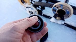 Немного про подшипники INOTEK 6205rs,  катки Irbis Dingo 125