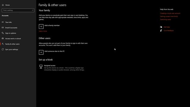 How to Add an family user on windows 10 смотреть онлайн