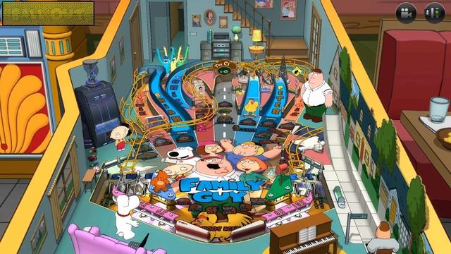 Family Guy Pinball (Zen Pinball; Shield Android TV) смотреть онлайн