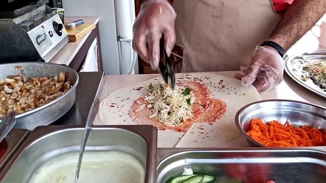 ШАУРМА В ЗАФАРАБАДЕ Таджикистан ! Худжанд ШАУРМА дар ТОЧИКИСТОН ENG SUB! смотреть онлайн