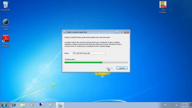 System Repair Disc, Create a Windows 7 System repair disc - TheComputerManual.com смотреть онлайн