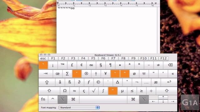 Mac OS X : How To : View the "Keyboard Viewer" смотреть онлайн