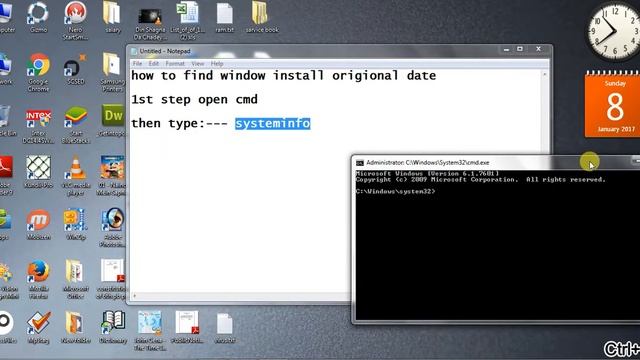 HOW TO FIND WINDOW INSTALLATION ORIGINAL DATE ,TIME смотреть онлайн