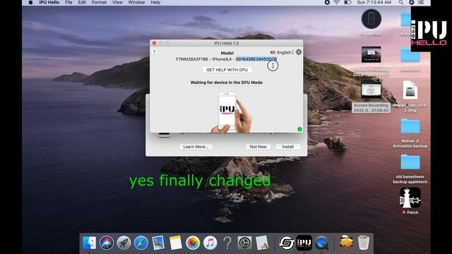 iPU Hello Bypass 1.3 ver Auto SN Full Tutorial смотреть онлайн