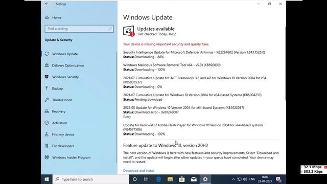 28 Updating Windows OS in Windows 10 смотреть онлайн