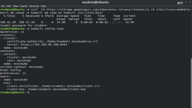 Installing kubectl CLI Client смотреть онлайн