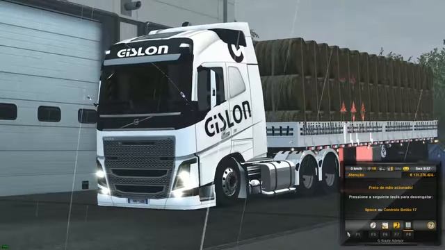 Volvo FH Gislonvirtual + G27 смотреть онлайн