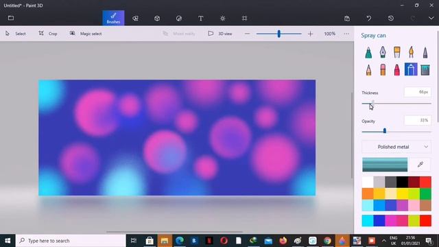 how to do Paint with paint 3d||happy new year|| смотреть онлайн