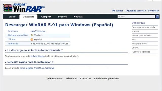 Como DESCARGAR WINRAR 2020 GRATIS COMPLETO 32 y 64 Bits? PARA WINDOWS 10 | 8.1 | 8 | 7 | VISTA y XP смотреть онлайн
