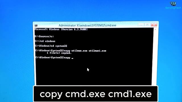 How To Reset Forgotten Password Windows 10 | Windows Password Reset Using CMD смотреть онлайн