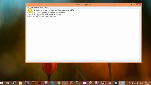 How to show wifi password on windows 8, 8.1 смотреть онлайн
