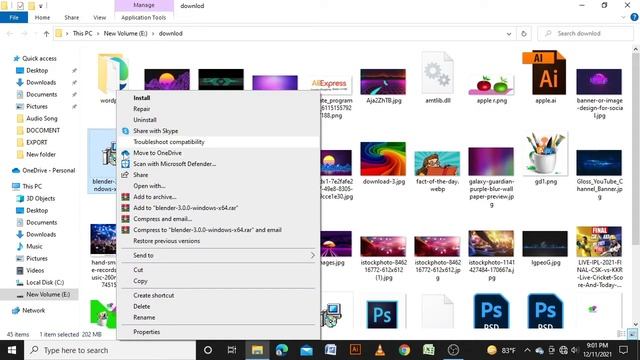 HOW to Download Blender 3.0 with INSTALL in your Computer. Blender 3.0 tutorial смотреть онлайн