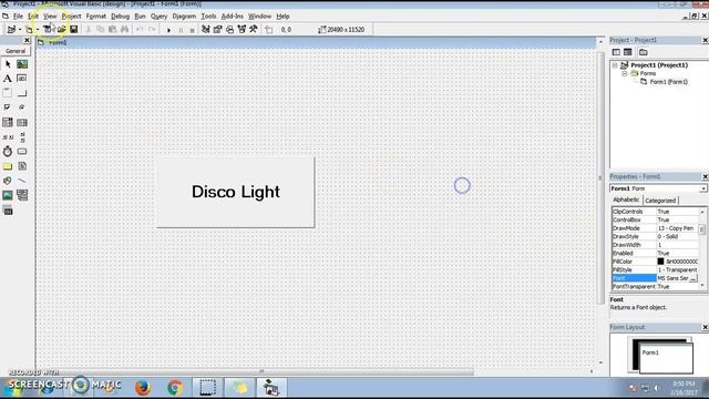 VB6 how to use disco light on form (Command button and timer both methods) смотреть онлайн