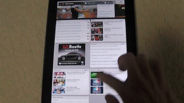 Samsung TouchWiz UX On Galaxy Tab 10.1 Wi-Fi (GT-P7510)