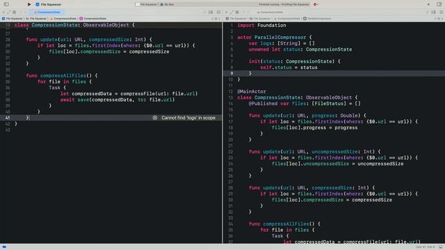 Visualize and optimize Swift concurrency. WWDC2022-110350 смотреть онлайн