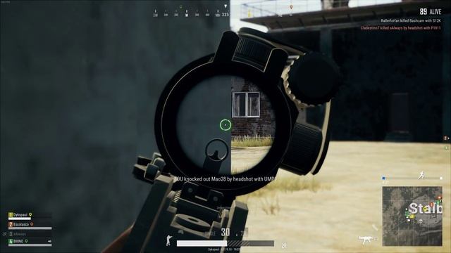 PUBG FPP Multi kill UMP9 смотреть онлайн