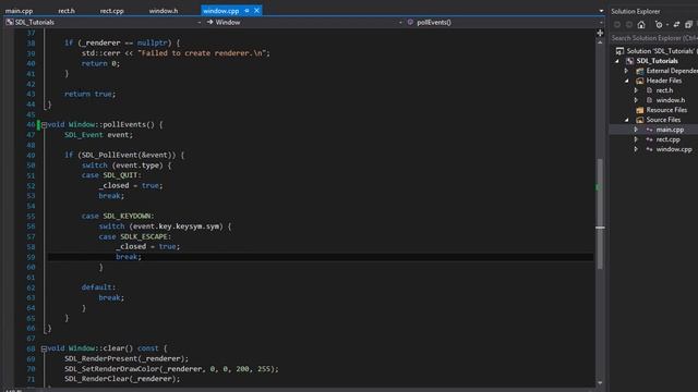Moving Around a Square - C++/SDL 2 Tutorials Ep. 6 смотреть онлайн