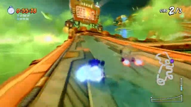 Crash™ Team Racing Nitro Fueled Drive-Thru Danger dev time trial смотреть онлайн