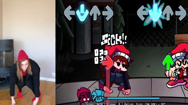 Friday Night Funkin' VS Lullaby Girlfriend In Real Life смотреть онлайн