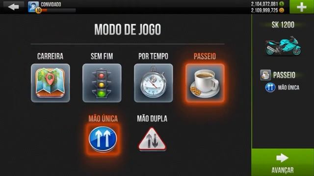 Traffic Rider - MOTO SK 1200 + TOP SPEED - Smartphone - Tablet - Android - Ios - PT-BR #19 смотреть онлайн