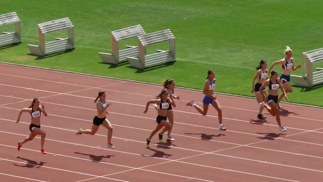 100m Final 15W kaitlin Shave 12.17 +0.6 Qld State Championships 2016 смотреть онлайн