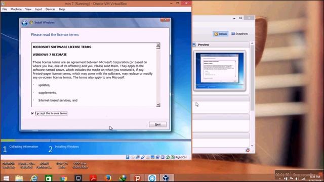 install windows 7 in virtual box смотреть онлайн
