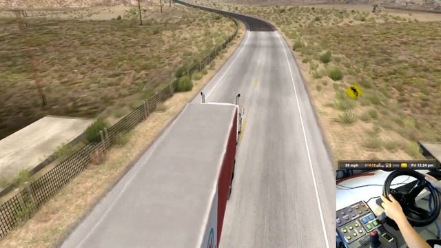 YOUNG ROOKIE TRUCKER #4 - CRASHED/STUCK AT THE GAS STATION - AMERICAN TRUCK SIMULATOR смотреть онлайн