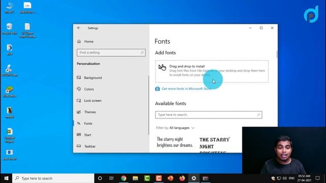 All About Windows 10 Fonts | How to Install, Uninstall and Download new Font смотреть онлайн