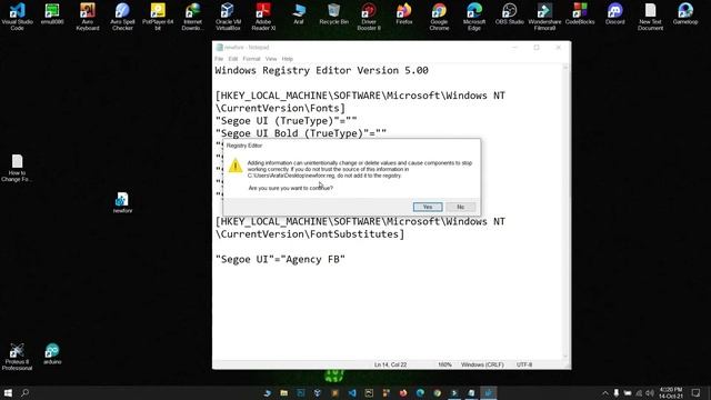 How to Change Font Style in Windows 10 11 or 7 🔥 смотреть онлайн